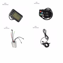 Visor LCD com inteligência de desempenho inteligente para kit de bicicleta elétrica para bicicletas elétricas